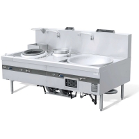 燃气环保单头单尾连单头大炒炉