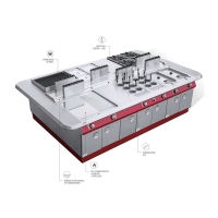 意大利款落地式 900组合炉A-900ZH-1
