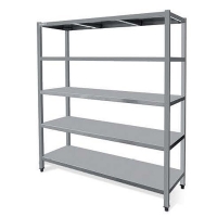 焊接/组装五层平板货架(方腿)